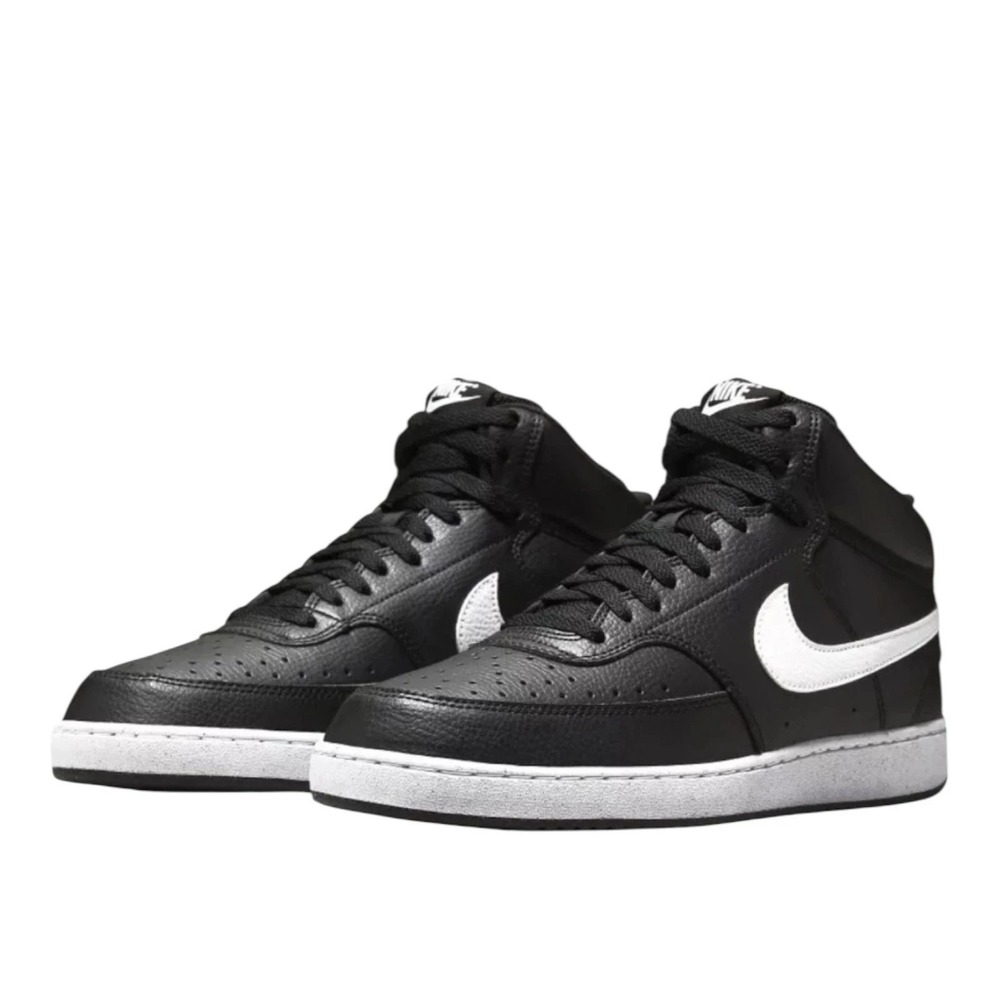 Nike COURT VISION MID NN Mens Size 11 Basketball Sneaker Black White DN3577 001